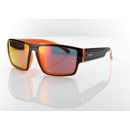 Carve Eyewear Sublime Matt Black Orange Revo gafas de sol polarizadas
