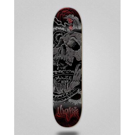 Urgh  Skateboard Deck Tabla Skull Snake 8.0