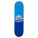 SUSHI SKATEBOARDS PAGODA LOGO SKATEBOARD DECK 8", BLUE