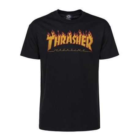 Camiseta Thrasher Half Tone Black
