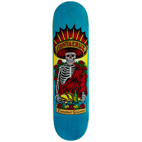Santa Cruz Guzman Divine Diner Skateboard Deck - 8.27"