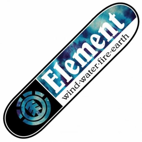 Element Tie Dye Section Thriftwood Skateboard Deck - 8"